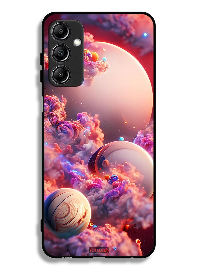 Tolwak Samsung Galaxy A24 4G Protective Case Cover Clouds Abstract Art - Image 1