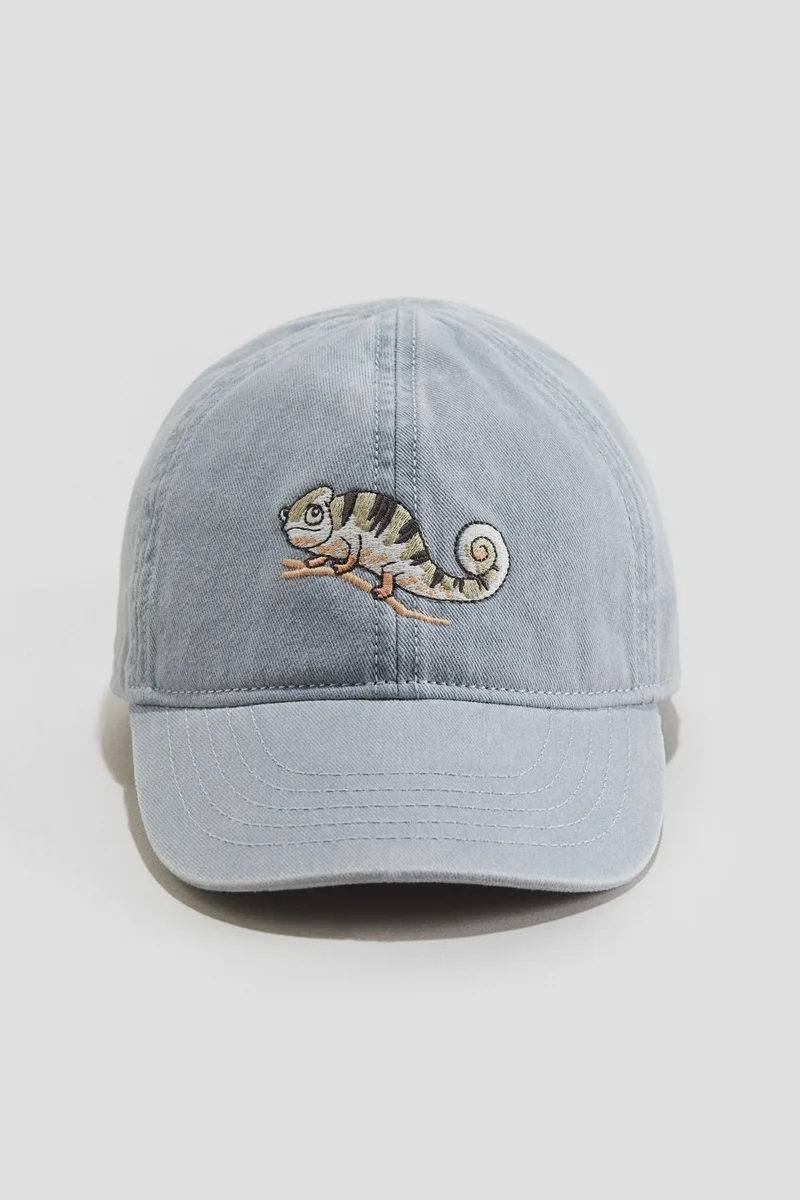 H&M Embroidery-detail twill cap