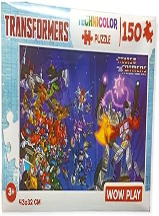WOW - TRANSFORMERS - 150 PIECES PUZZLE 43CM