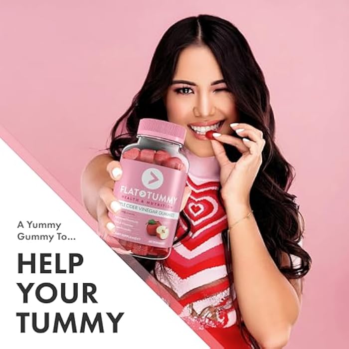 Flat Tummy جوارب خل التفاح المسطحة، 60 حبة – جوارب ACV، ديتوكس، دعم صحة الأمعاء – صديقة للنباتيين، غير معدلة وراثيًا - مسحوق الشمندر والرمان السوبر فود، فيتامينات B6 و B9 و B12 - Image 5