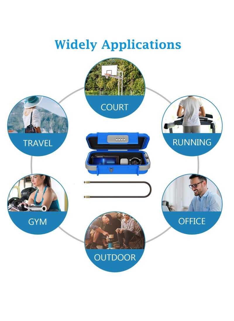 صندوق آمن محمول، صندوق أمان بقفل تركيبي مع كود، صندوق آمن مقاوم للماء ضد السرقة، مع سلسلة قابلة للإزالة، صندوق قفل محمول للسيارة أو السكن أو الشاطئ أو الفندق لأغراض شخصية آمنة - pzsku/Z64732F57C195E9FB66ACZ/45/_/1699704958/49f24ec1-3251-459d-8204-1222a72506fc