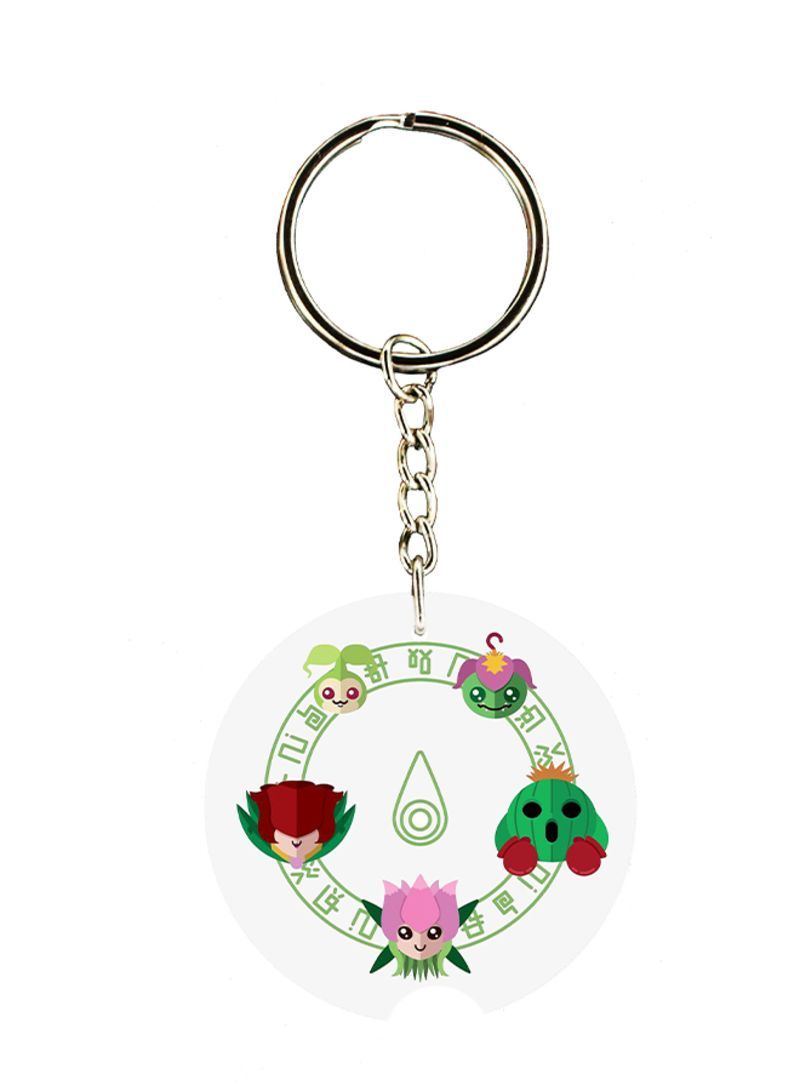 Anime Digimon Key Chain