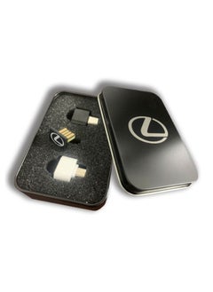 Generic Mercedes-Benz Special Type-c Car Music U Disk High Speed Lossless Sound Quality Genuine Music Personalized Car U Disk-Color:Usb Iron Box Empty Plate Car Logo Remarks-Capacity:64GB  - Image 1