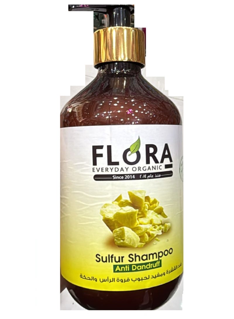 فلورا شامبو الكبريت المضاد للقشرة