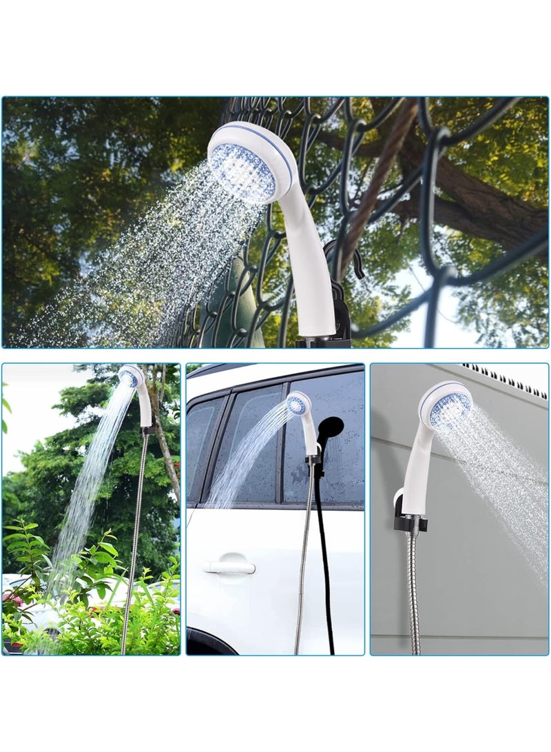 Kimaya Portable Camping Shower Outdoor USB Electric Shower Pump for Camping Car Washing Gardening Pet Cleaning - Image 2