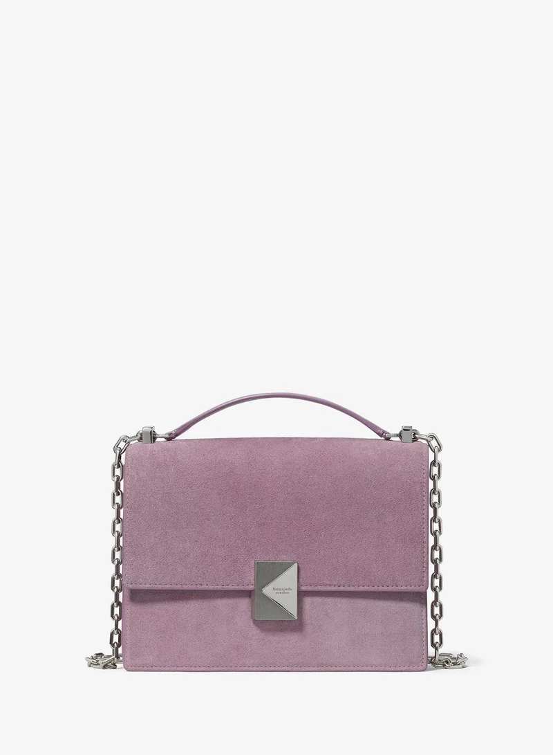 Kate Spade Deco Suede Chain Shoulder Bag