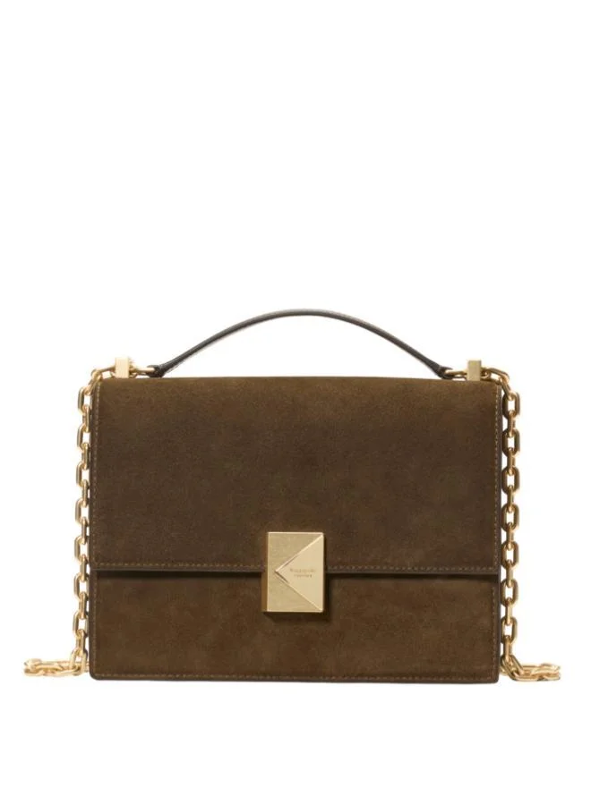 Kate Spade Deco Suede Chain Shoulder Bag
