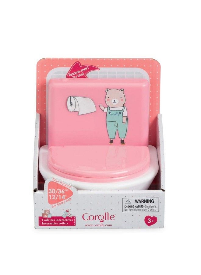 Corolle Bb12" & 14" Interactive Toilet  - Image 4