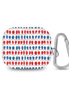 StylePods Case for Airpods 3rd Gen Case With Anti-Lost Keychain - Cursive Bubbles