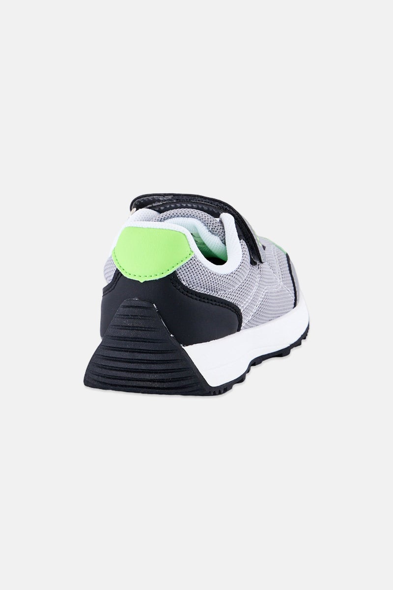 RBX Toddlers Boy Brand Logo Velcro Closure Outdoor Shoes, Multicolor - Image 3