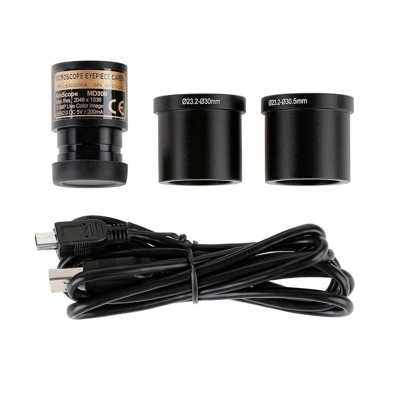 AmScope AmScope  3MP USB 20 Color CMOS Digital Eyepiece Microscope Camera  MD300A  - Image 3