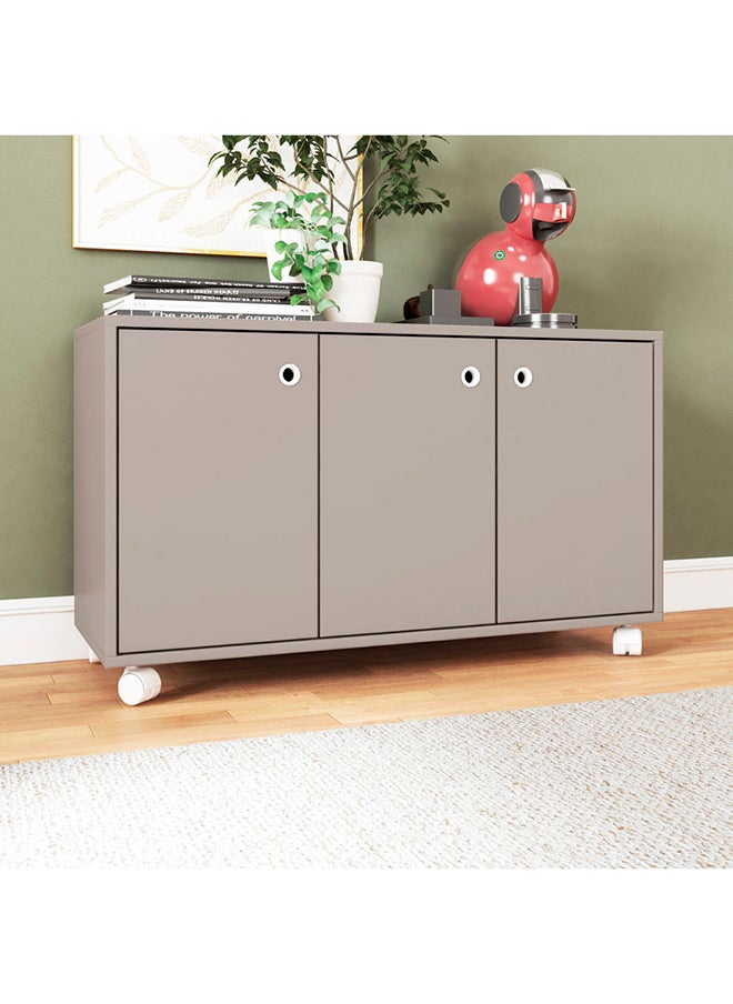 Home Box Multipurpose Cabinet - Mdp 15Mm Color Grey 33 x 90 x 53.5 cm  - Image 1