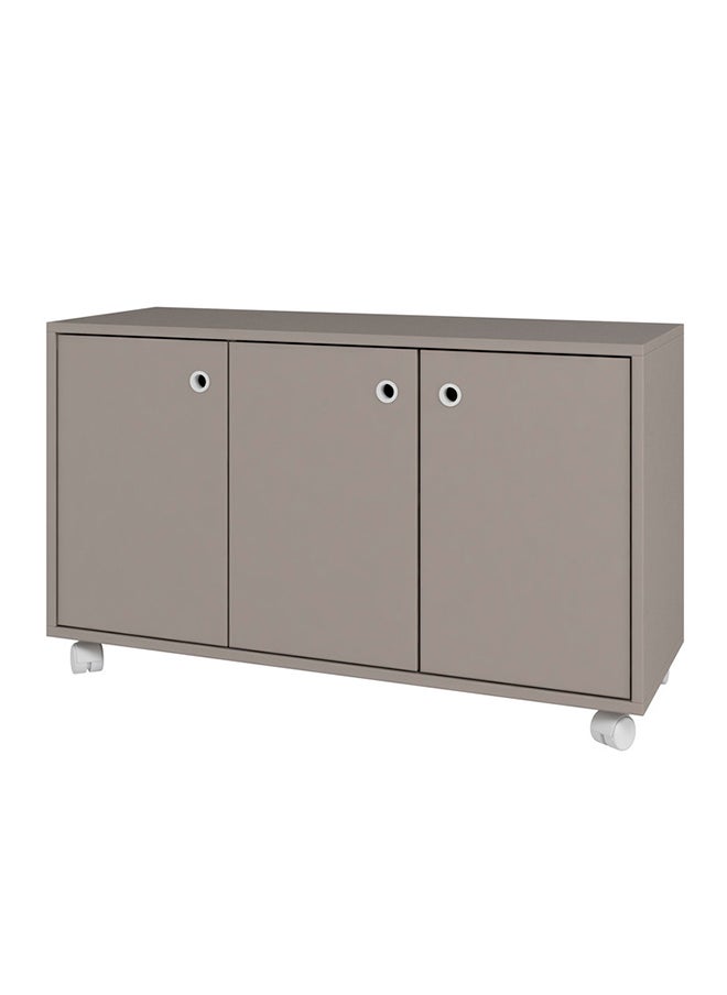 Home Box Multipurpose Cabinet - Mdp 15Mm Color Grey 33 x 90 x 53.5 cm  - Image 3