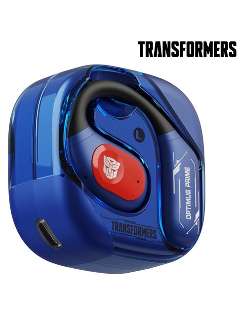 Transformers TF-T18 Wireless Bluetooth Headset - Optimus Prime Blue
