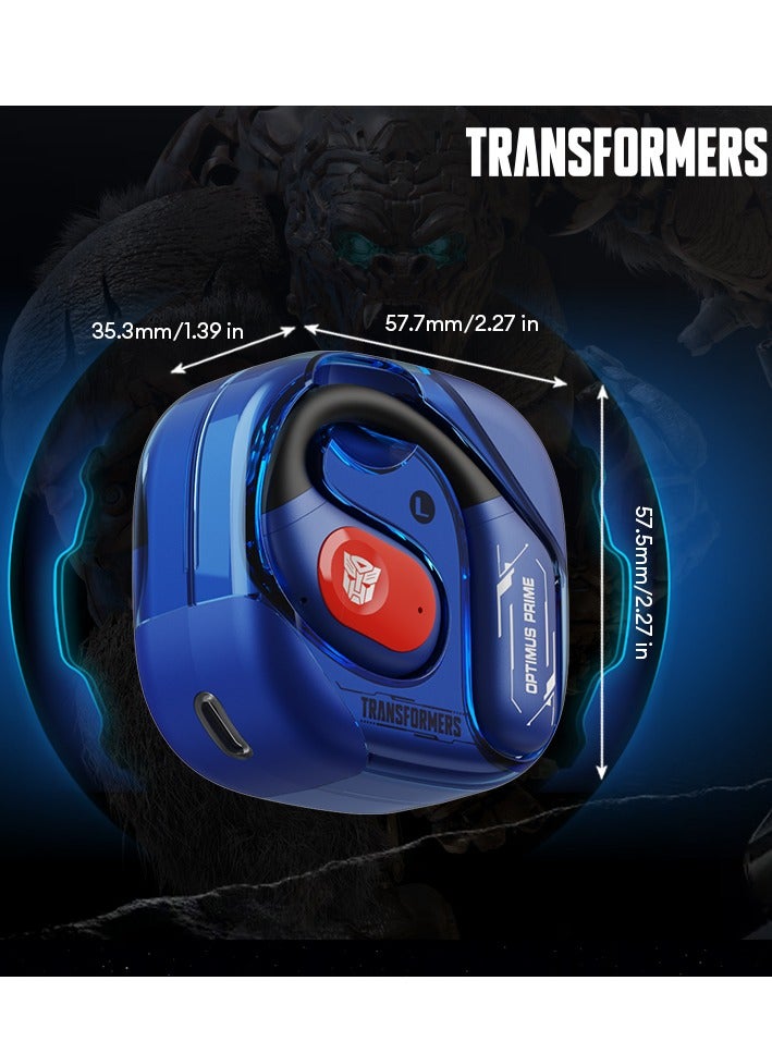 Transformers TF-T18 Wireless Bluetooth Headset - Optimus Prime Blue