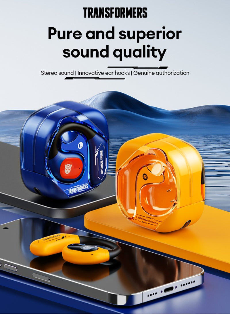 Transformers TF-T18 Wireless Bluetooth Headset - Optimus Prime Blue