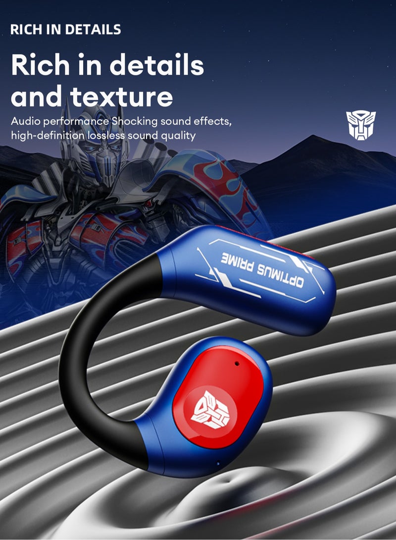 Transformers TF-T18 Wireless Bluetooth Headset - Optimus Prime Blue