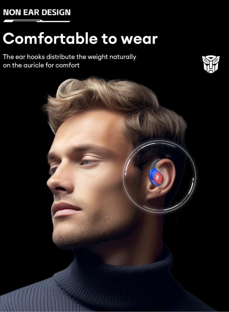 Transformers TF-T18 Wireless Bluetooth Headset - Optimus Prime Blue