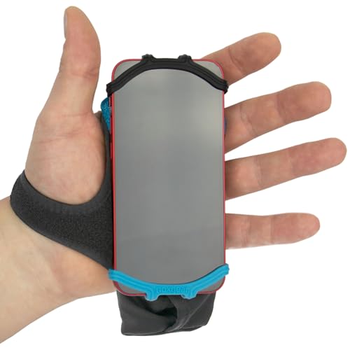 Noxgear Hand Held Phone Holder - Handheld Grip Phone Holder with Key Fob & Card Slot for Running, Jogging & Working Out - Compatible with All Phones (iPhone, Samsung & Google) - Machine Washable - Image 1