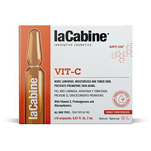 La Cabine laCabine Vit C Ampoule Serum that energizes and helps to restore skins vibrancy with Vitamin C and Proteoglycans - Image 1