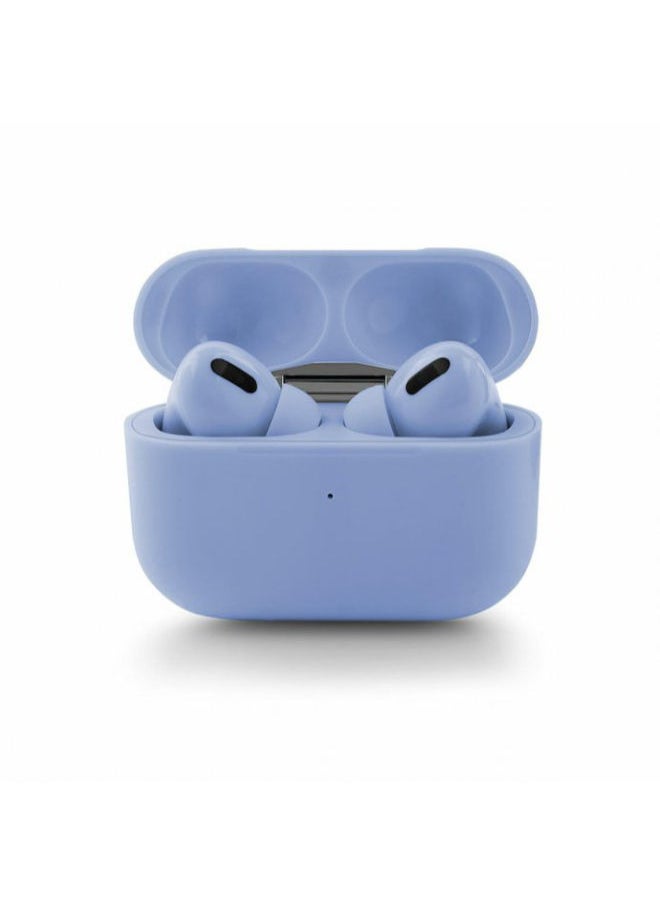 SHOPI - InPods Pro Wireless Bluetooth Earphone In Ear Earbuds Smart Touch Stereo Headphones Macaron TWS Bluetooth 5.0 Sports Gaming Headset For IOS Android Phone Huawei Xiaomi Samsung OPPO Vivo - BLUE - Image 1