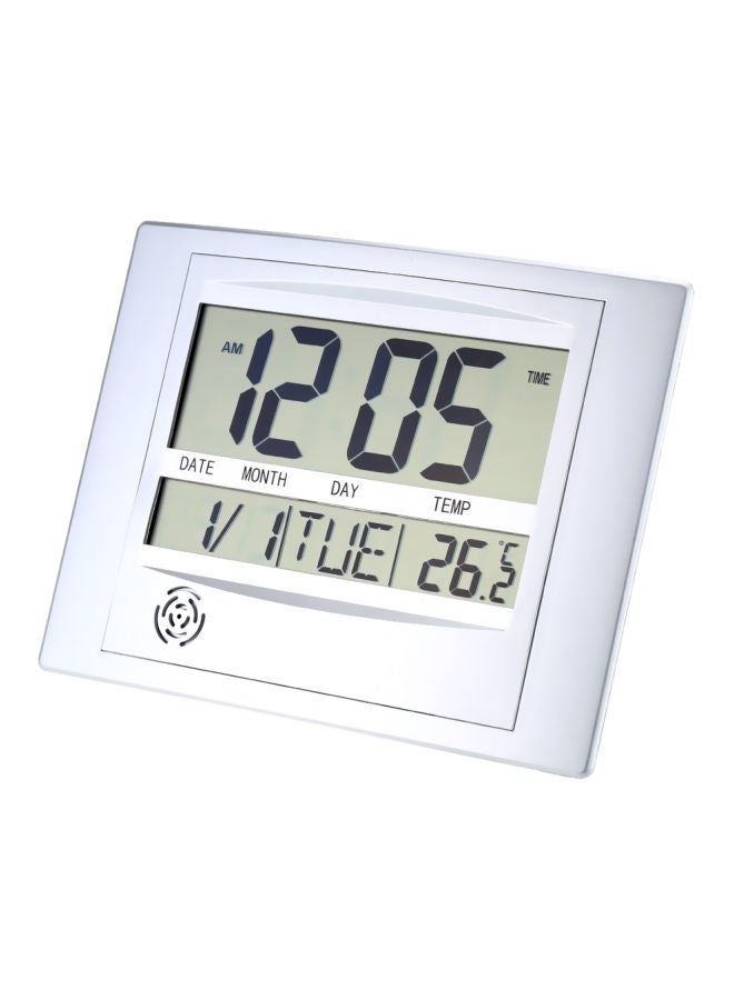 NIBEMINENT Electronic Temperature Meter Silver 26x3.5x23cm - Image 5