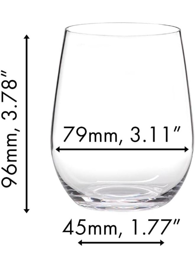 Riedel Riedel O Wine Tumbler Viognier/Chardonnay, Set of 2  - Image 3
