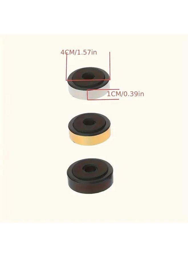 24 قطعة من أقدام عزل السماعات الذهبية 40 مم قواعد امتصاص الصدمات لأجهزة الصوت هاي فاي و ساب ووفر - Image 3