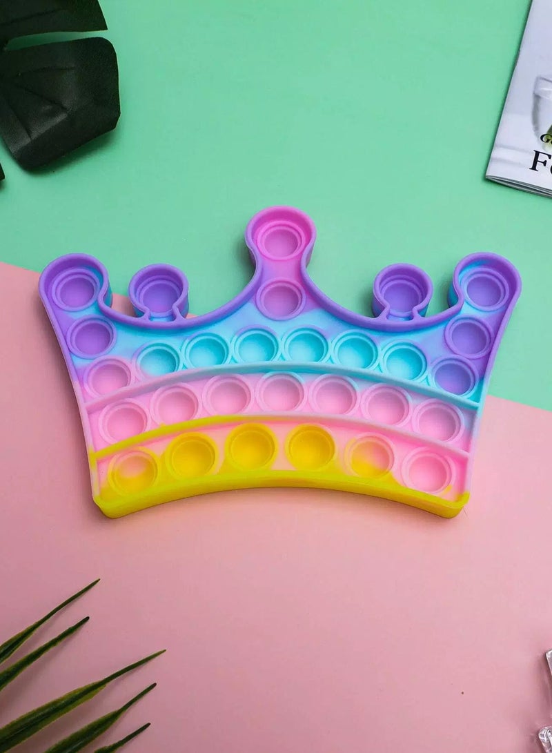Generic 1pc Crown Shaped Push Pop Bubble  - Image 3