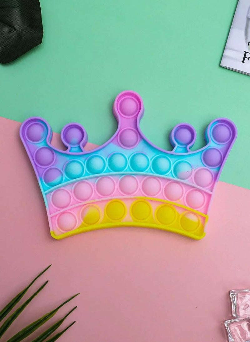 Generic 1pc Crown Shaped Push Pop Bubble  - Image 4