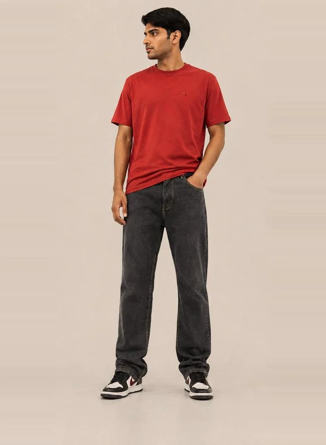 Take Two Men Relaxed Fit Mid Rise Jeans By Falcon