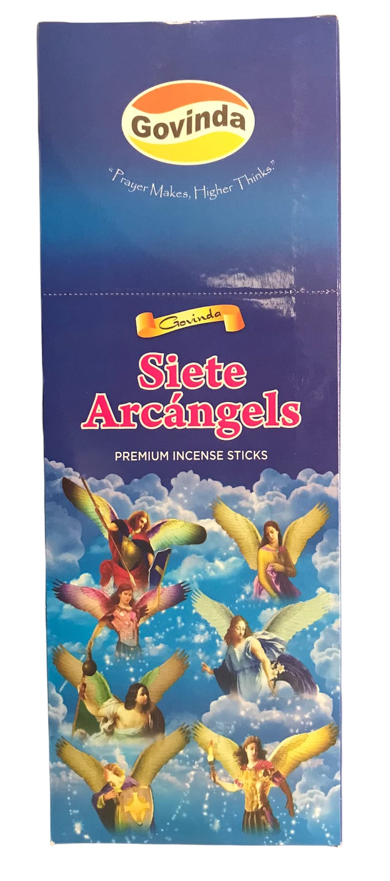 Govinda Incense - 120 Incense Sticks  Masala Coated Incense (Seven Archangels) - Image 3