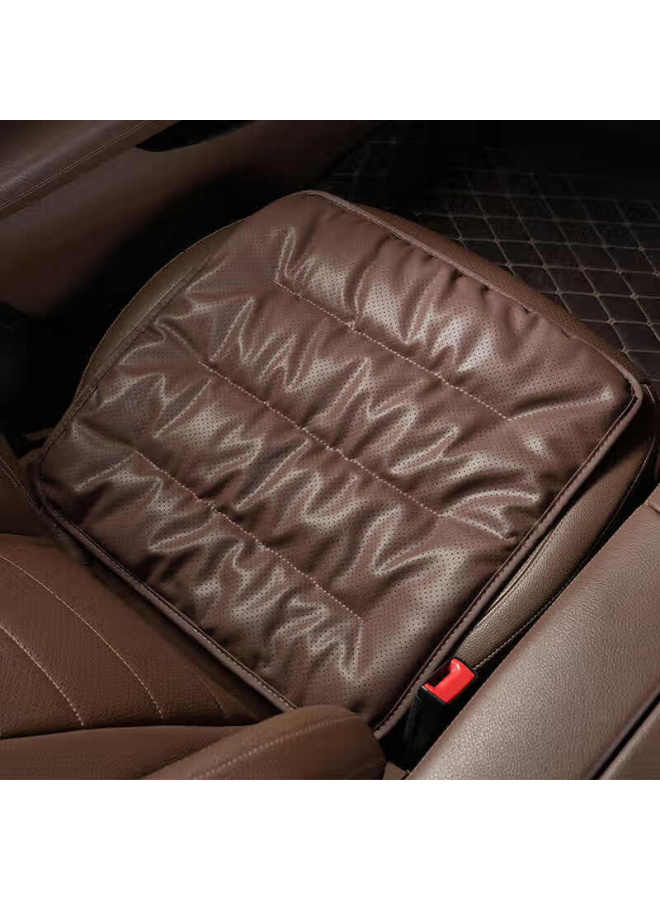 Dijialun Summer Breathable Car Seat Cushion, Office Summer Chair Pad, Single Piece Car Seat Cover, Black