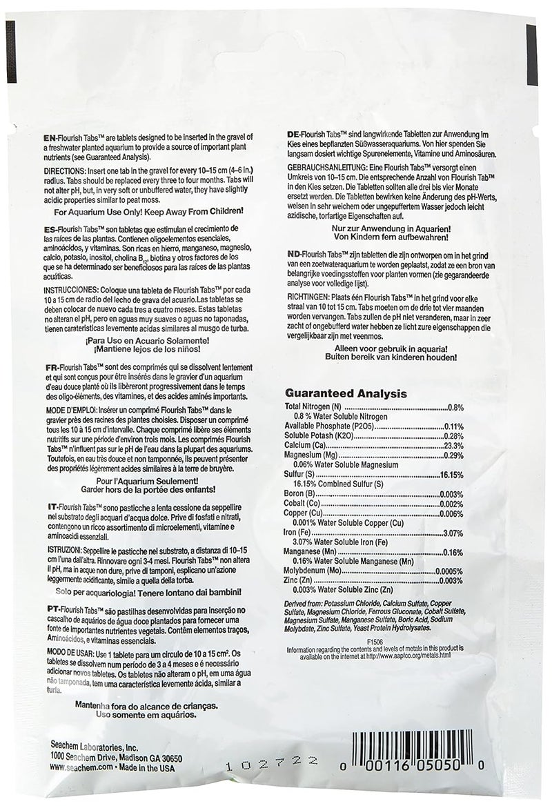 Seachem Flourish Tabs Supplement, 10 Tabs - Image 4