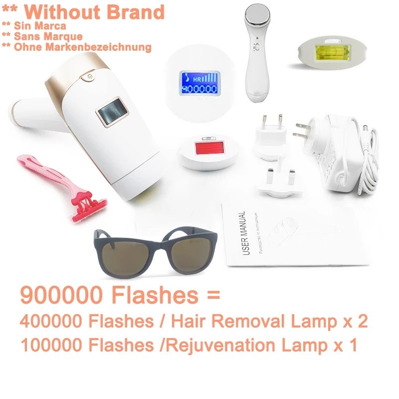 ليسكولتون جهاز إزالة الشعر بالليزر Lescolton IPL Laser Epilator 1300000 Pulses Hair Removal LCD Display Machine T009i Permanent Bikini Trimmer Electric depilador - Image 1