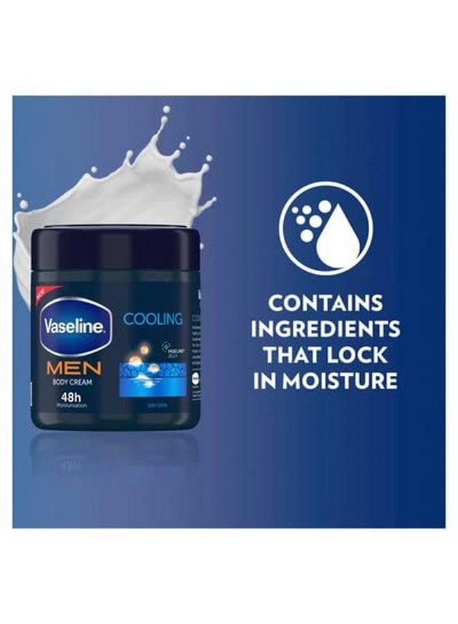 Vaseline Men Cooling Moisturizing Body Cream For Dry Skin 400 Ml - Image 5