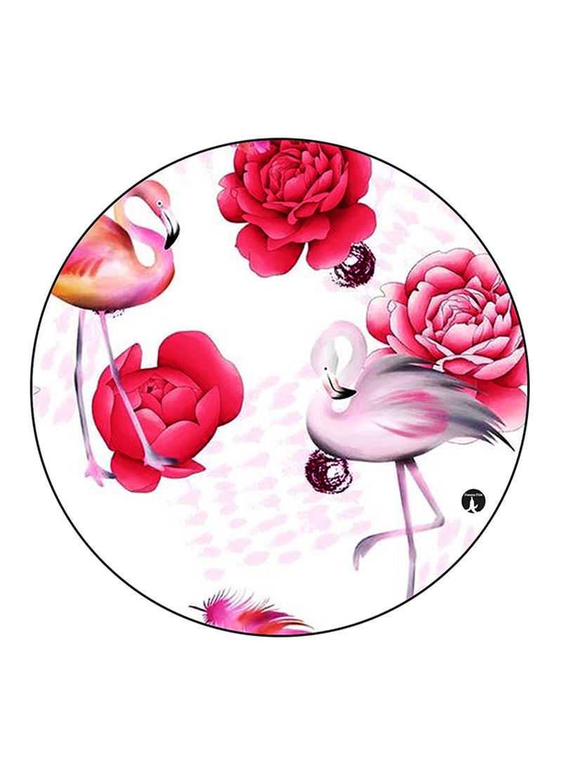 Flamingo Printed Mouse Pad Multicolour