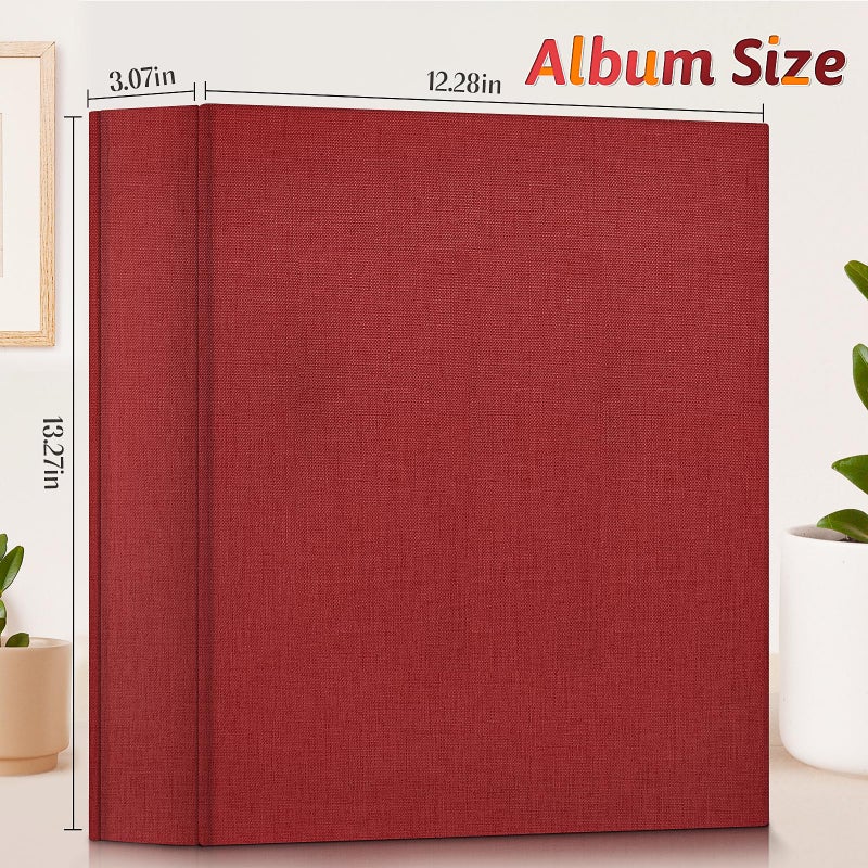 Popotop Photo Album 4x6 1000 Pockets for Wedding Gifts Linen Hardcover Picture Albums for Family Anniversary Baby Vacation Pictures - Image 4