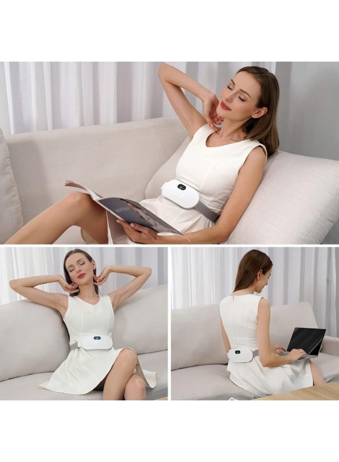 وسادة تدفئة محمولة لتخفيف آلام الدورة الشهرية، تسخين سريع، 3 سرعات حرارية و4 أوضاع تدليك، لتخفيف ألم البطن والظهر، خفيفة ومحمولة  2️⃣ Short Psychological Hook - Image 2