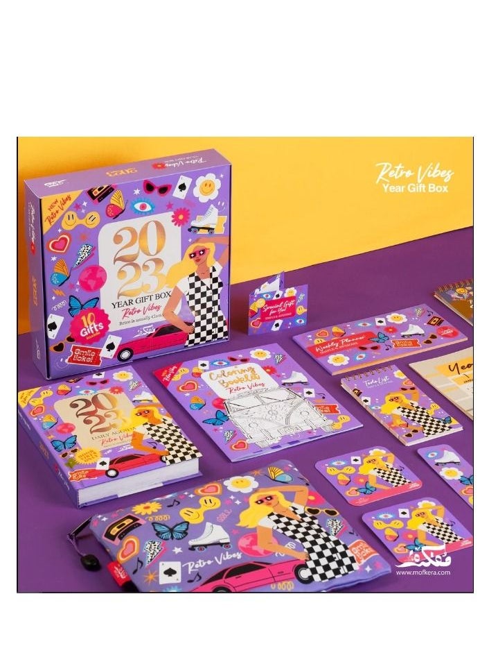 Generic - Mofakera Retro Vibes Calender Gift Box 2023 - Image 1