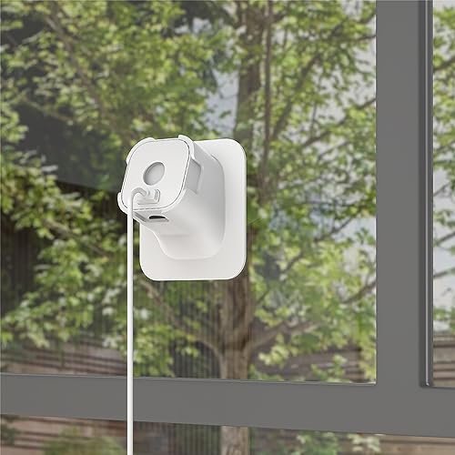 Holicfun 20-Degree Angled Window Mount for Blink Mini and Blink Mini 2 Camera, White - Image 3
