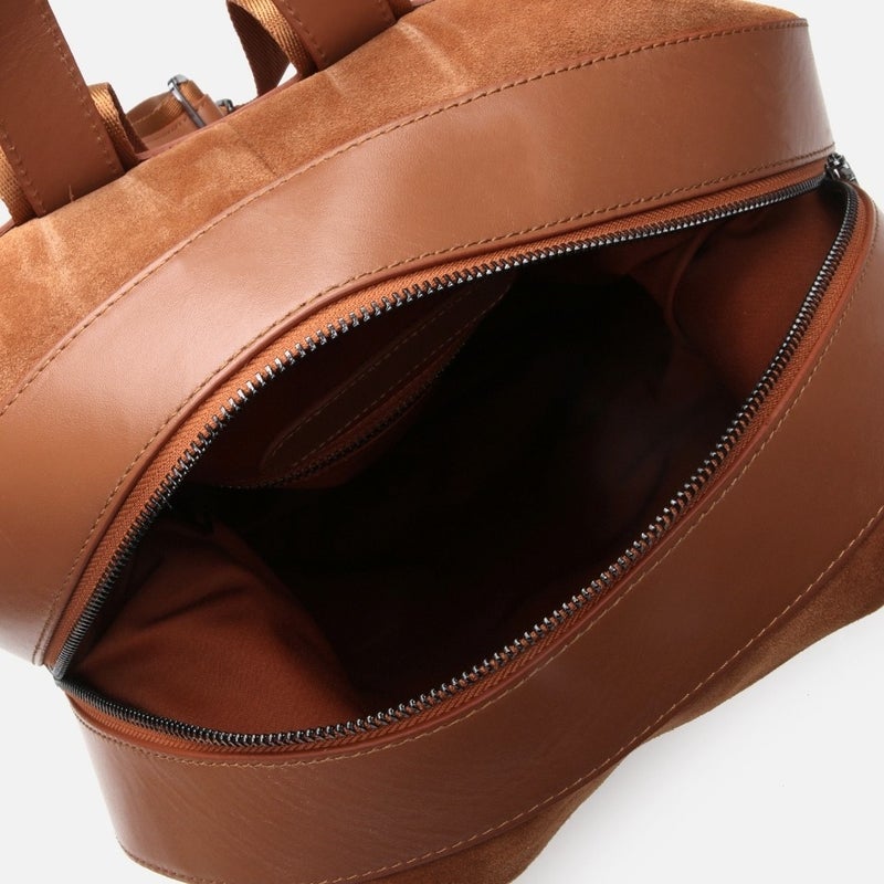Danilo 04CAH290790A370 GENUINE Leather Tan Men's Bag x Zanna  - Image 5