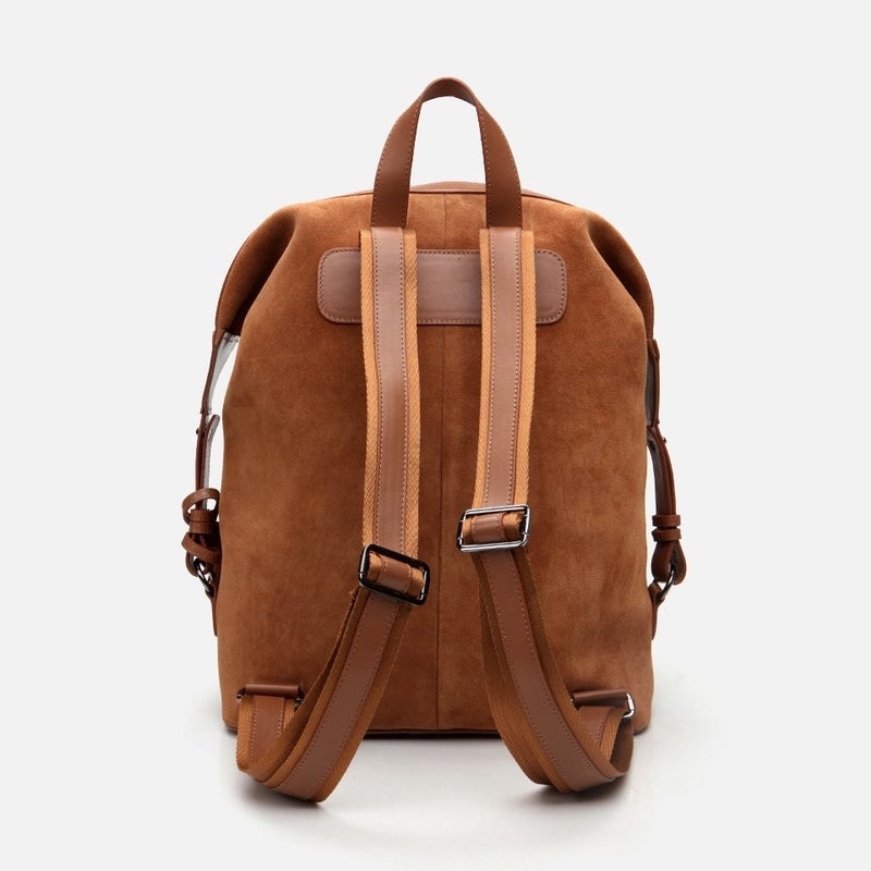 Danilo 04CAH290790A370 GENUINE Leather Tan Men's Bag x Zanna  - Image 4