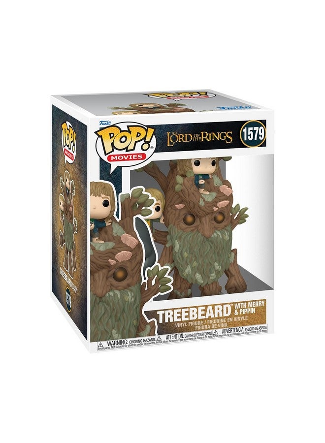 Funko POP! Super: Lord of The Rings - Pippin Took - Treebeard with Merry & Pippin - Collectable Vinyl Figure - Gift Idea - Official Merchandise - for Kids & Adults - Movies Fans - Image 1