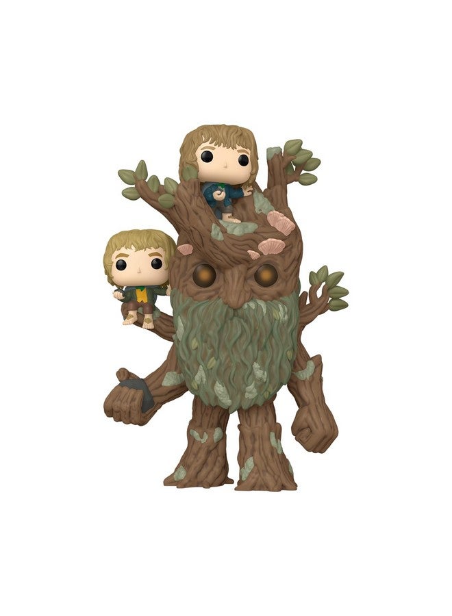 Funko POP! Super: Lord of The Rings - Pippin Took - Treebeard with Merry & Pippin - Collectable Vinyl Figure - Gift Idea - Official Merchandise - for Kids & Adults - Movies Fans - Image 2