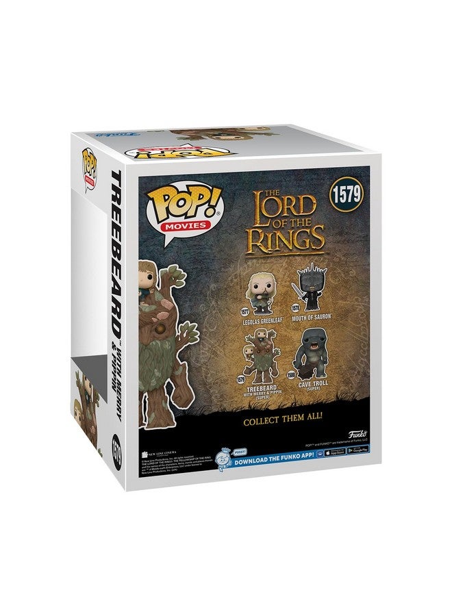 Funko POP! Super: Lord of The Rings - Pippin Took - Treebeard with Merry & Pippin - Collectable Vinyl Figure - Gift Idea - Official Merchandise - for Kids & Adults - Movies Fans - Image 3