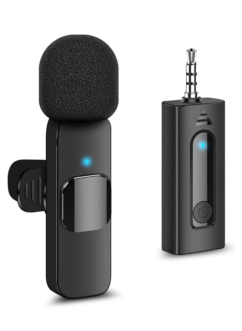 ELTRAZONE Professional Wireless Lavalier Microphone for iPhone, Android Phone, Camera - Recording Condenser Mic Ultra Low Delay, Lapel Noise canceling Mic for Video YouTube Interview Tiktok Vlog  - Image 1