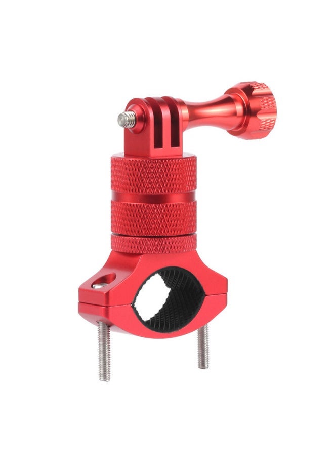 FEICHAO FEICHAO GoPro9/10 Mountain Dog And Other Sports Cameras 360 Bicycle Clip Aluminum Alloy Bicycle Clip-Color:Red - Image 1