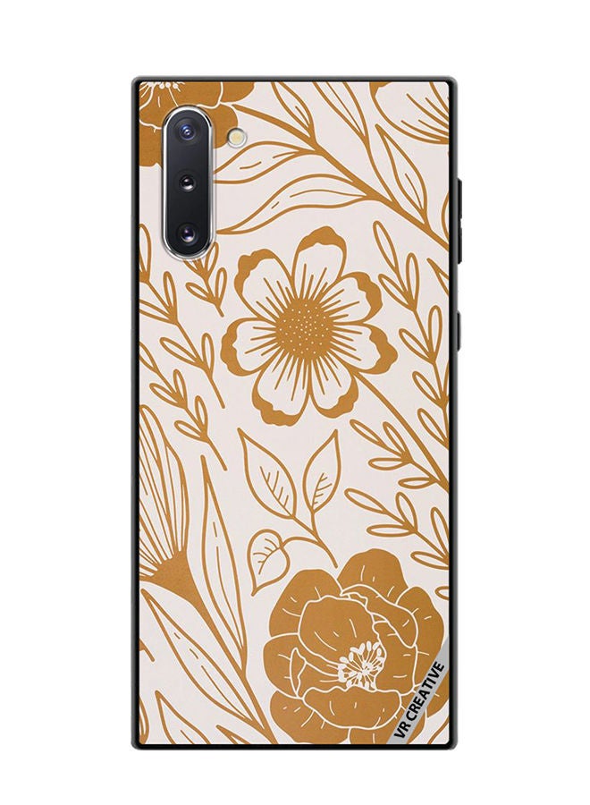VR CREATIVE Protective Case Cover For Samsung Galaxy Note10 5G Floral Design Multicolour - Image 1