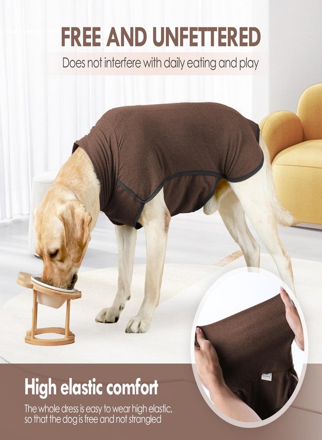 JOHNBOLIN Dog Winter Sweater Vest - Windproof Warm Pullover with High Collar & Leash Hole, Soft Onesie Pajamas for Cold Weather - Pet Apparel for Small/Medium/Large Dogs Indoor/Outdoor Hiking Sleep - Image 4